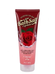 نمک حمام و اسکراب بدن تلیونیکس (Telionix) مدل گل رز (Natural Rose)