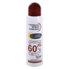 اسپری ضد آفتاب وکالی spf60 بی رنگ حجم 230 میلی‌لیتر