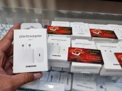شارژر تایپ سی 25 وات (سه پین) سامسونگ فابریک مدل EP-TA800
