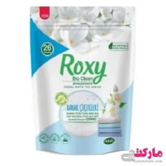 پودر صابون ماشین لباسشویی رکسی با رایحه صابون سفید وزن 800 گرم