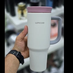 ماگ مسافرتی و عایق‌دار برند LePRESSO مدل QuirkSip Insulated Tumbler (با کد محصول LPCFFQS0061)