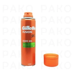 ژل اصلاح فیوژن ژیلت 5 مردانه پوست حساس حجم 75 میل