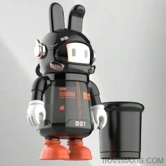 شیکر شارژی نی دار فانتزی با طرح فضانورد اورجیتال | Art Toy Juicer Gift