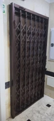 درب آکاردئونی طرح تمام گل گرید A: