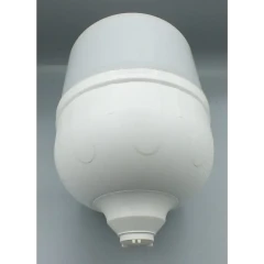 بدنه لامپ 50 وات ال ای دی (LED) با هیت‌سینک آلومینیومی پرس‌شده در بدنه سرپیچ E27