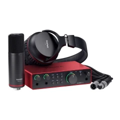 پکیج استودیویی Focusrite Scarlett 2i2 Studio 4th GenFocusrite Scarlett 2i2 Studio (4th Gen) Package
