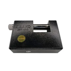 قفل کتابی ضد سرقت مشکی سایز 100 KIAAKO