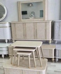 ست کامل آینه کنسول،میز تی وی،جلومبلی ،جاکفشی مدل سلما