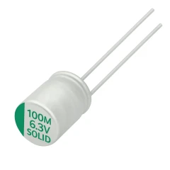 خازن جامد 100MF 6.3V SOLID