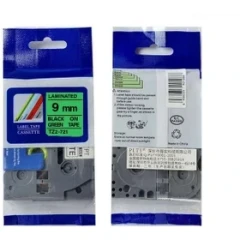برچسب لیبل‌ پرینتر برادر 9 میلی‌متر Brother TZ2-721