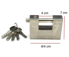 قفل کتابی 94 فولادی ارگ ARG
