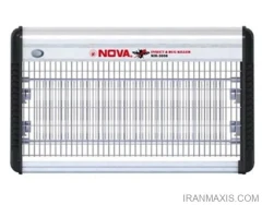 حشره کش نوا مدل 3005 NIK توان 2200 ولت با چراغ 23 وات | Insecticides, Anti-moustiques Nova NIK-3005, 23W, Anti-corrosion, anti-rayures