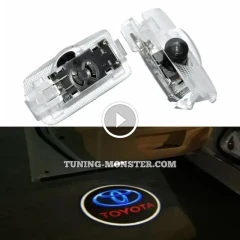 لوگو زیر درب ولکام لایت فابریک تویوتا TOYOTA