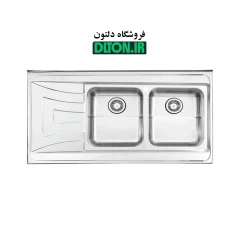 سینک استیل البرز مدل 736 روکار