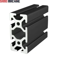 پروفیل آلومینیوم شیاردار 40×80 مشکی