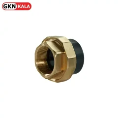 مهره ماسوره یکسر دنده برنجی UPVC ویسپار