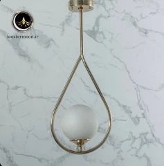 لوستر مدرن تک شعله طرح قطره ستاره شی