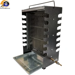 قیمت و خرید کباب پز گازی ایستاده دو طرفه LEZZET - فروشگاه اینترنتی گزینگ کالا