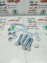 ست پیچ و مهره (بست) طبق چرخ عقب موتور اپاچی 150 160 180