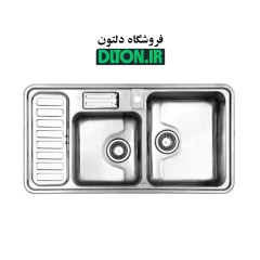 سینک استیل البرز مدل 812 توکار