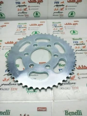 دنده (طبق) زنجیر چرخ عقب موتور بنلی 180 و 150 جدید نیوفیس و کیوی 150 انژکتوری اصلی