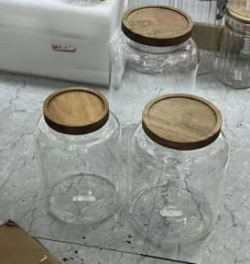 بانکه پیرکس درب چوبی وارداتی بزرگ