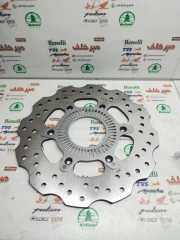 دیسک ترمز عقب موتور بنلی 250 تک سیلندر و 300 دوسیلندر قدیم و جدید نیوفیس (دارای اهن abs)