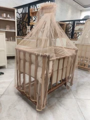 گهواره کنار مادر مدل فرشته ابعداد 60*90 برند دیوانکو Divanco چوب پلای‌وود