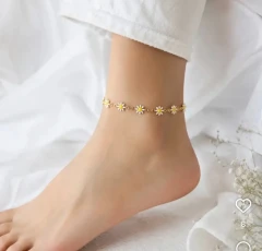 پابند زنجیری طلایی بابونه