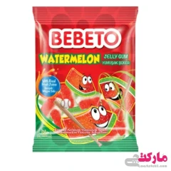 پاستیل هندوانه شکری ببتو 80 گرم BEBETO