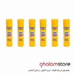 چسب ماتیکی غفاری بسته ۶ عددی 8.5 گرمی