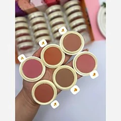 رژگونه 6 رنگ کاریکاتور
