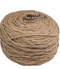 نخ مکرومه شتری سه میل