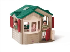 خانه بازی “به خانه خوش آمدی” با سرویس کامل آشپزخانه كد 893700 Step2 Naturally Playful Welcome Home Playhouse
