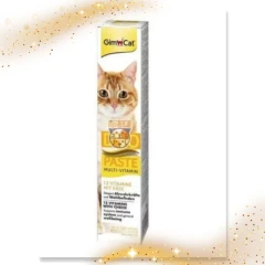 خمیر مولتی ویتامین گربه بالغ جیم کت مدل Duo Paste طعم پنیر وزن 50 گرم