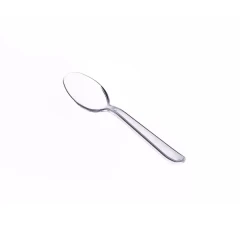 قاشق یکبار مصرف الماس شفاف طب پلاستیک (2000 عدد)