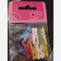 گیره چوبی سایز کوچک بسته 10عددی