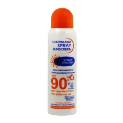 اسپری ضد آفتاب وکالی spf90بی رنگ حجم 230 میلی‌لیتر