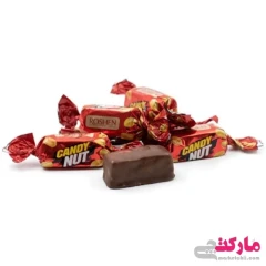 شکلات کندی نات مغز بادام زمینی و کارامل روشن 1000 گرم ROSHEN CANDY NUT