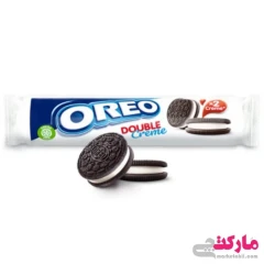 بیسکویت شکلاتی دبل کرم اورئو 157 گرم