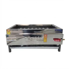 کباب پز گازی استیل 7 شعله سایز متوسط