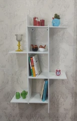 شلف کتابخانه و دکوری دیواری