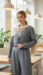 کراپ کت و شلوار زنانه دو تیکه