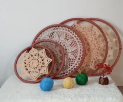 آویز و دیوارکوب قلاب بافی پرداخت اقساطی
