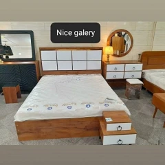 سرویس تخت خواب دو نفره کامل مدل نگار