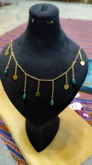 گردن بند سنگ عقیق