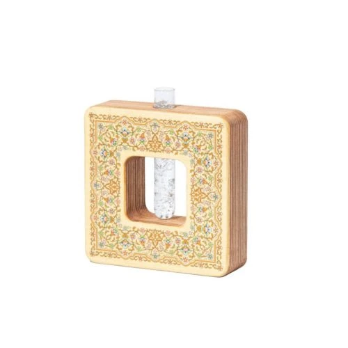 00101259-گلدان چوبی p-123 اندازه 10در10-ماهد