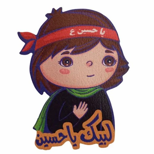 013100-پیکسل چوبی پسرانه لبیک یا حسین لیزری چاپی