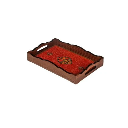 02601108-سینی دکوپاژ مستطیل کوچک 21در31-ترنج-ماهد