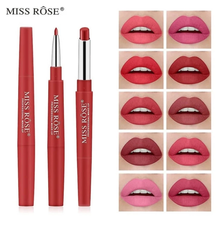 09143799524رژ دوسر Miss Rose در رنگ های جذاب و زیبا